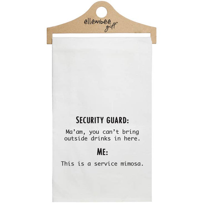 SERVICE MIMOSA TEA TOWEL