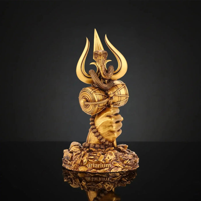 Shiv Trishul Car Dashboard Idol