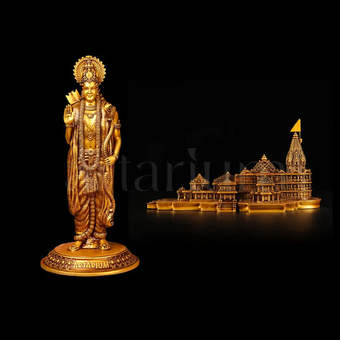 Shri Ram & Ayodhya Ram Mandir Murti Set