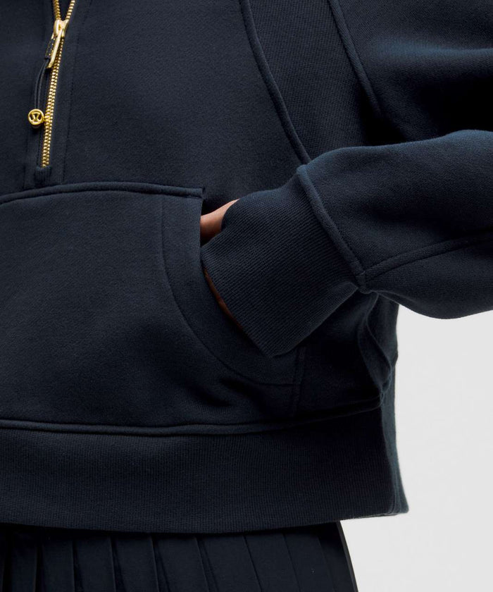 Sigma Alpha lululemon Scuba Oversized Funnel-Neck Half Zip - True Navy