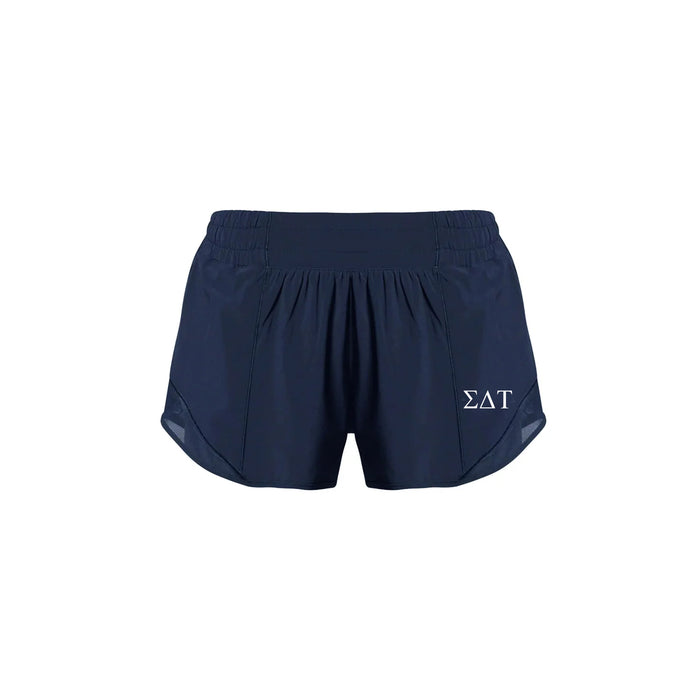 Sigma Delta Tau lululemon Hotty Hot High-Rise Lined Short 2.5" - Navy