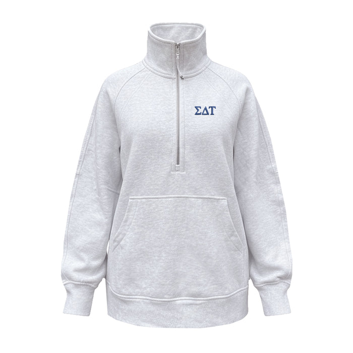 Sigma Delta Tau lululemon Scuba Oversized Funnel-Neck Half Zip Long