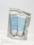 Silicone Travel Bottle Set of 2 - Blue