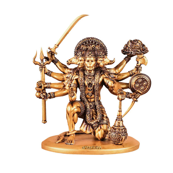 Sitting Panchmukhi Hanuman Statue
