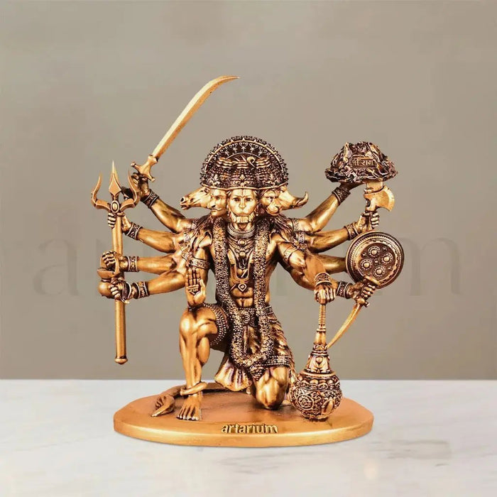 Sitting Panchmukhi Hanuman Statue