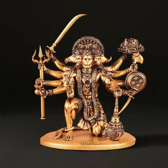 Sitting Panchmukhi Hanuman Statue