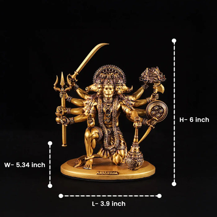 Sitting Panchmukhi Hanuman Statue