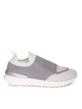 UMA PARKER NEW YORK Sneaker mesh argento 020124 TESS-SILVER