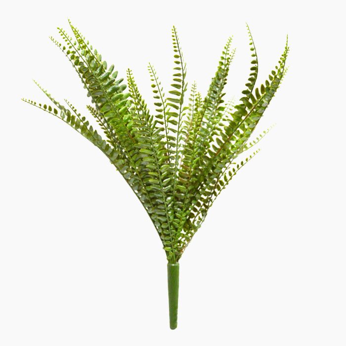 Artificial spider fern bush