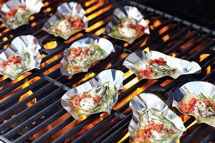 STAINLESS STEEL OYSTER SHELL 12 PK