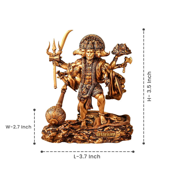 Standing Panchmukhi Hanuman Statue