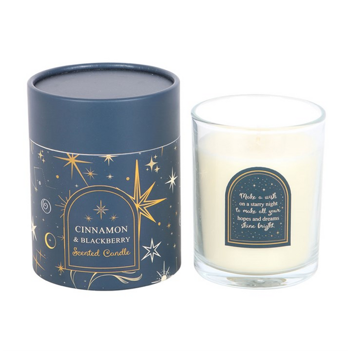 Starry Night Cinnamon & Blackberry Candle