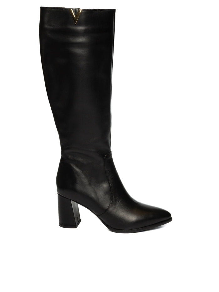 ALBANO Stivale pelle nero 610 VIT-NERO