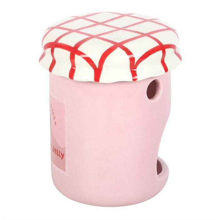 Strawberry Jelly Jar Oil Burner and Wax Warmer