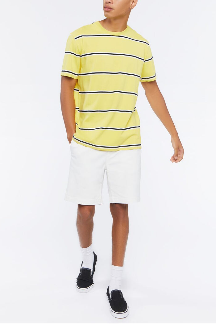 Striped Crew Tee