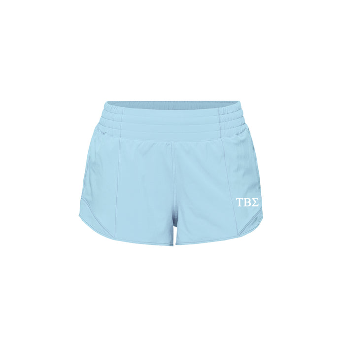 Tau Beta Sigma lululemon Hotty Hot High-Rise Lined Short 2.5" - Proud Cloud