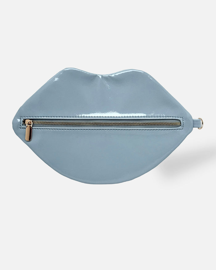 The Blake — Icy Blue Lip Pouch by David Stesner ArtHouse — sky blue beauty