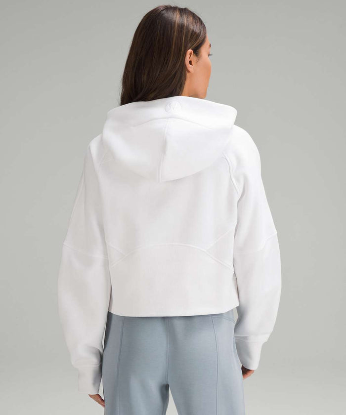Theta Tau lululemon Scuba Oversized Half-Zip Hoodie - White