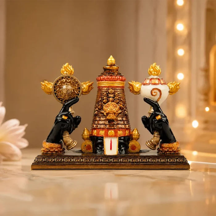 Tirupati Balaji Shankha Chakra Idol