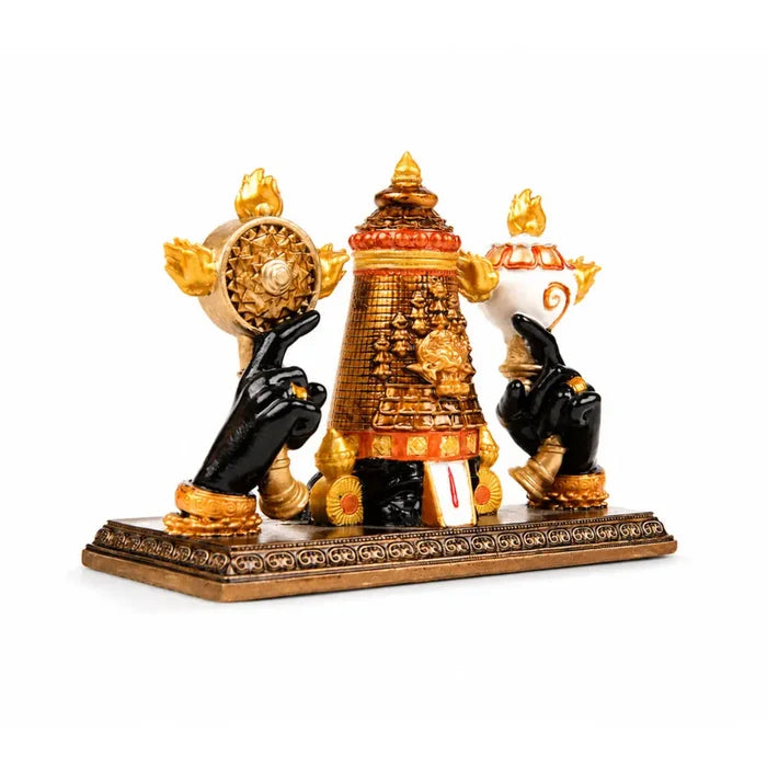 Tirupati Balaji Shankha Chakra Idol