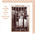 TROUBLE WITH TROUBLE NAPKIN