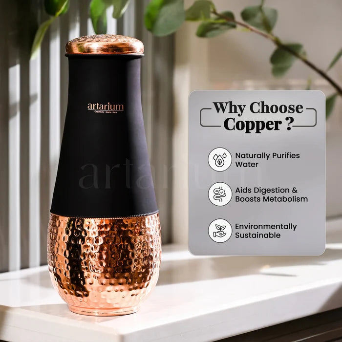 Tulip Copper Water Jar theartarium