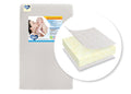 Delta Children Twinkle Stars 3-inch Mini/Portable Crib Mattress, Cutout View No Color (NO)