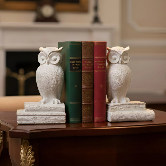 Twins of the Twilight - Owl Bookends