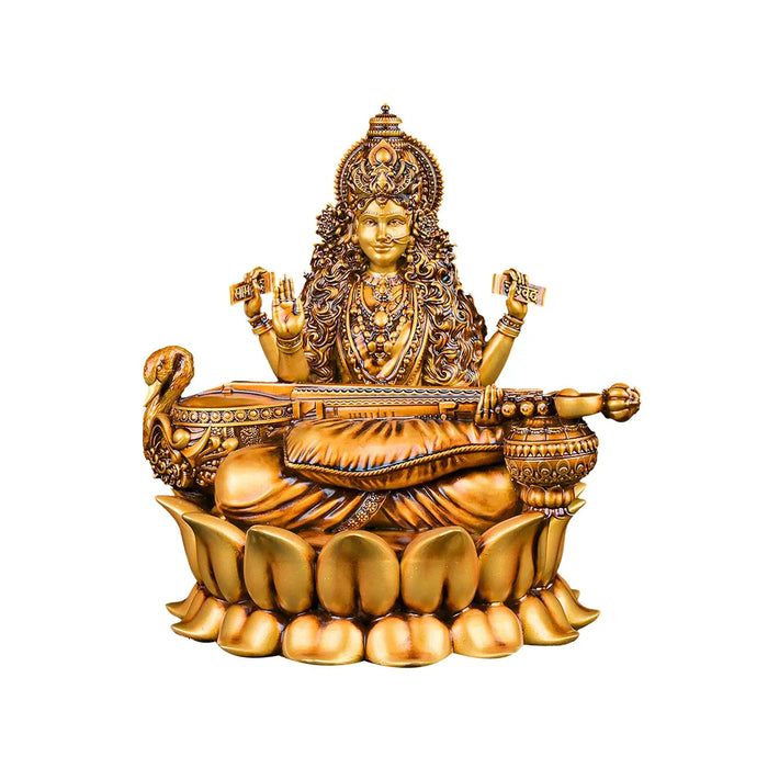 Veena Vadini Saraswati (Lotus) Car dashboard