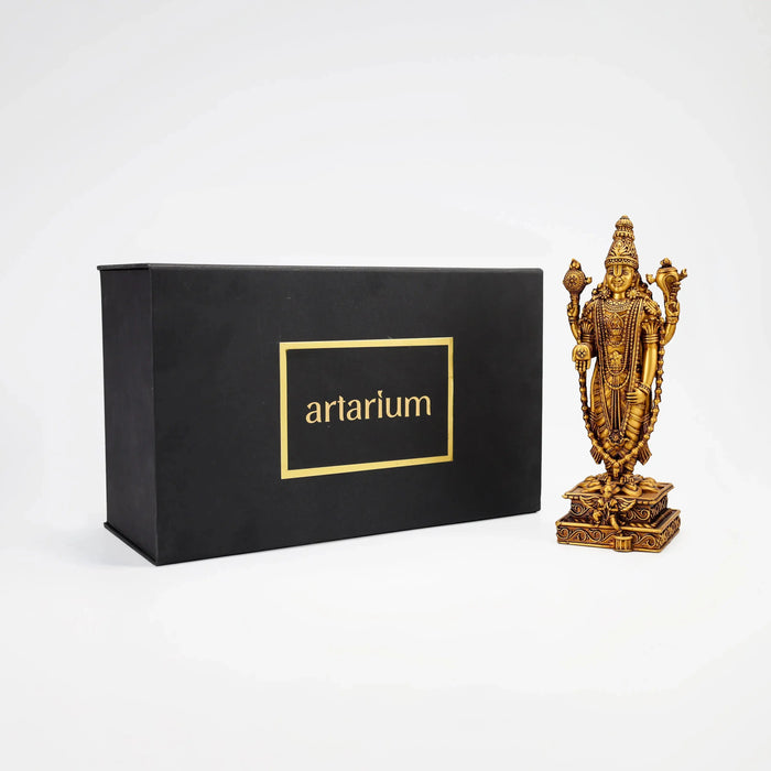 Venkateshwar Balaji Idol with Gift Box theartarium