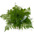 Verdant Textured Greenery Centerpiece