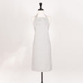VIKING APRON PEWTER STRIPE