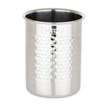 VIKING HAMMERED STAINLESS STEEL UTENSIL HOLDER