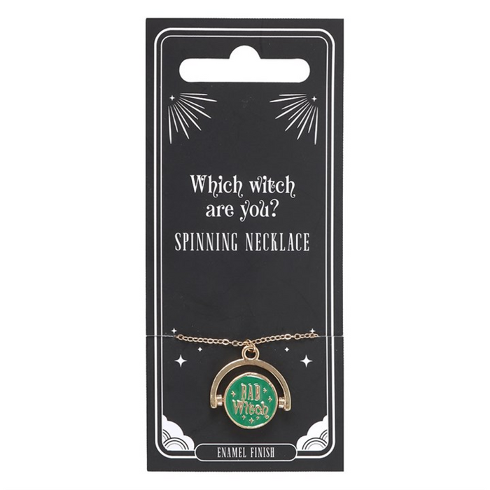 Which Witch Are You Spinning Necklace