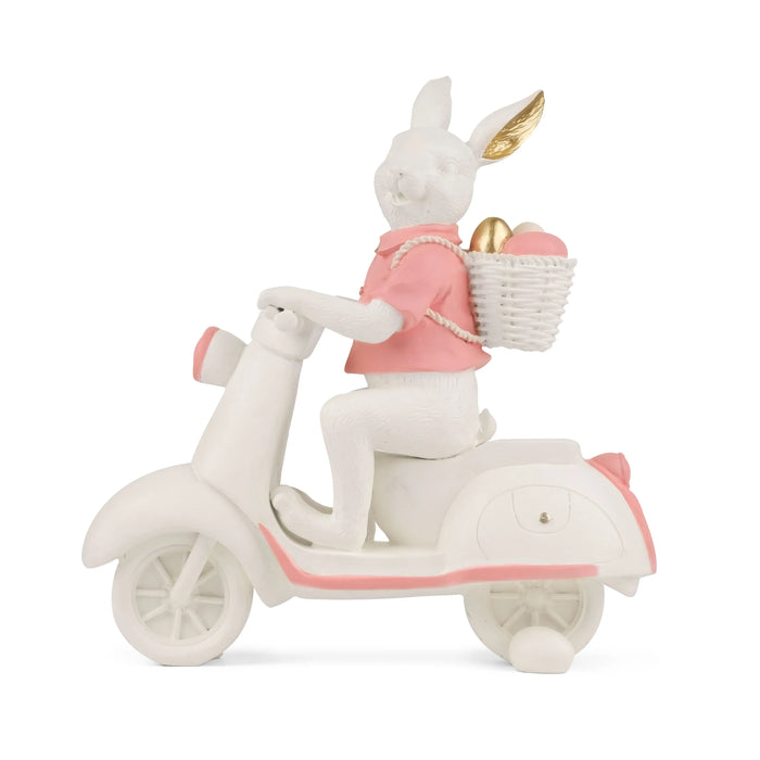 Whiskers on the Move - Bunny Figurine