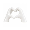 White Love Hand Showpiece