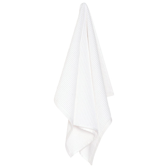 WHITE RIPPLE KITCHEN TOWEL