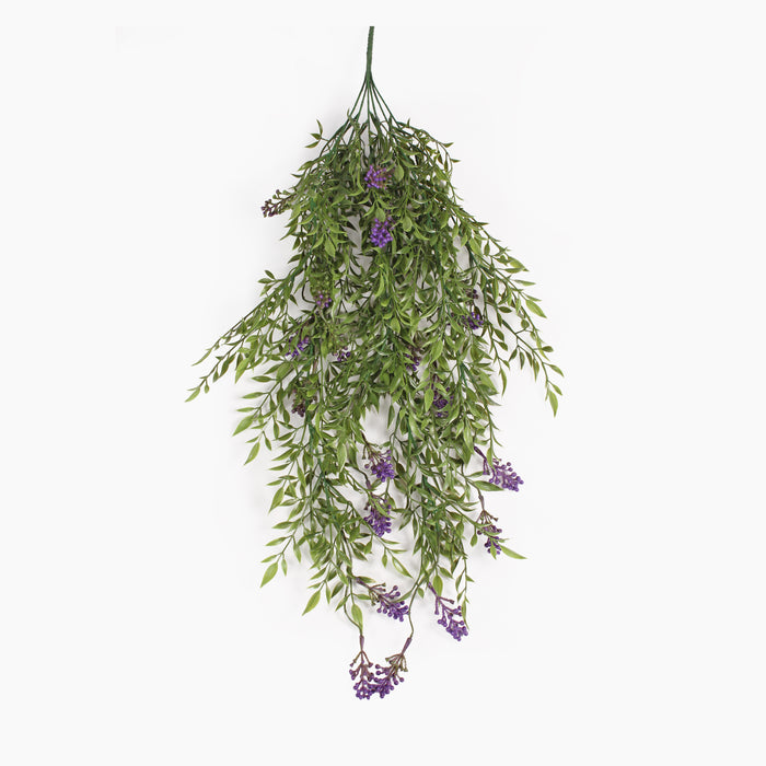 Willow & berry hanging bush