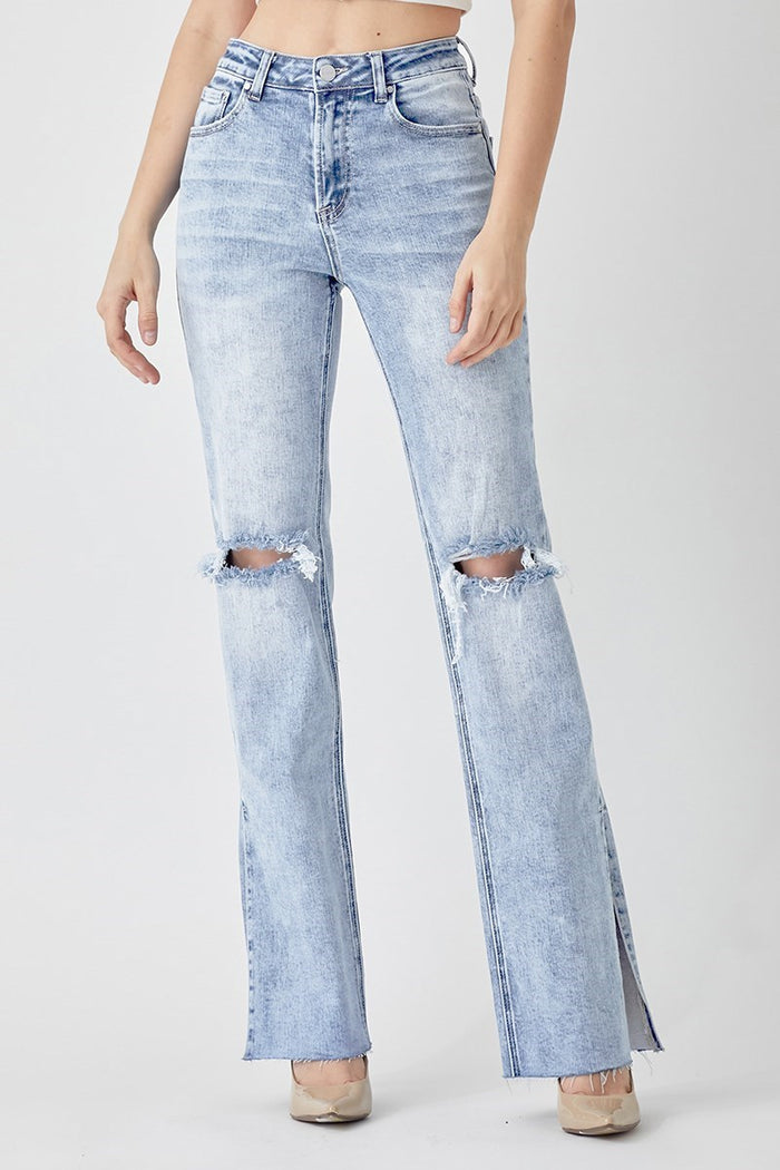 Winslet Long Inseam Straight Leg Jeans