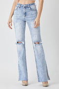 Winslet Long Inseam Straight Leg Jeans
