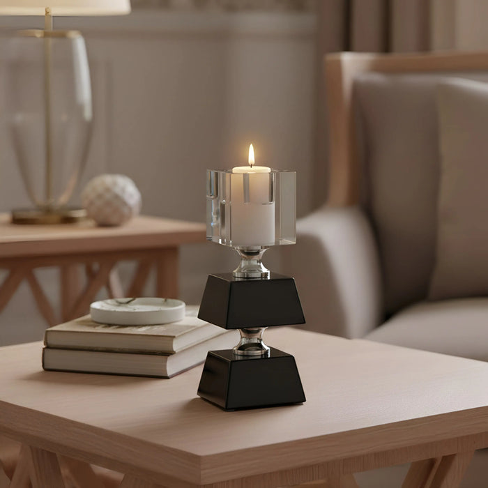 Yin-and-Yang Candle Holders