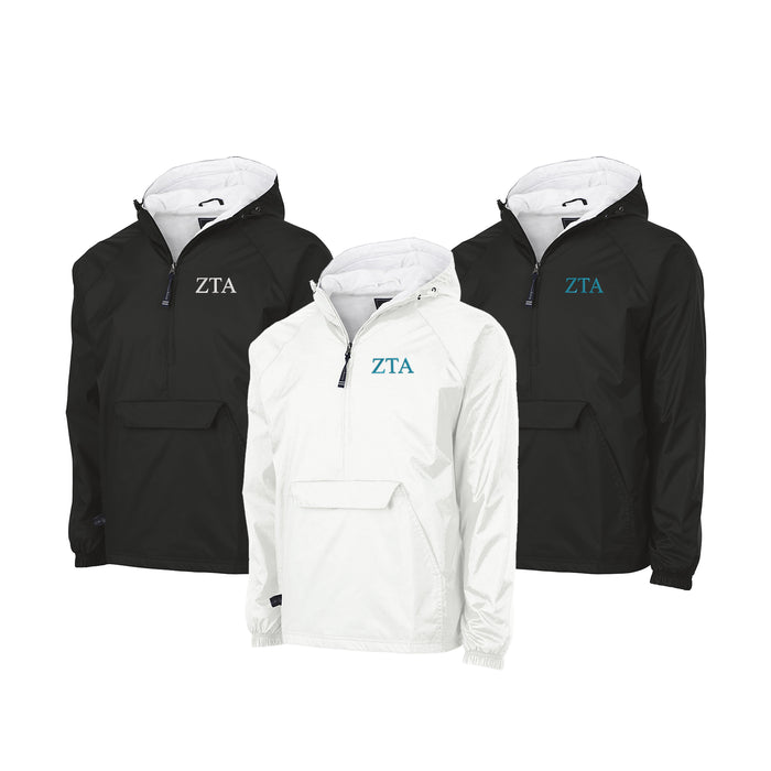 Zeta Tau Alpha Lined Windbreaker